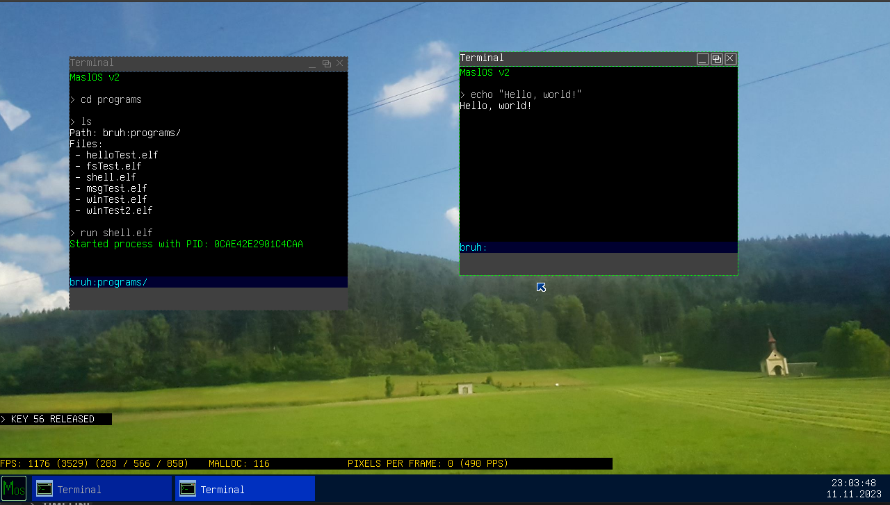 터미널에서 더 많은 작업