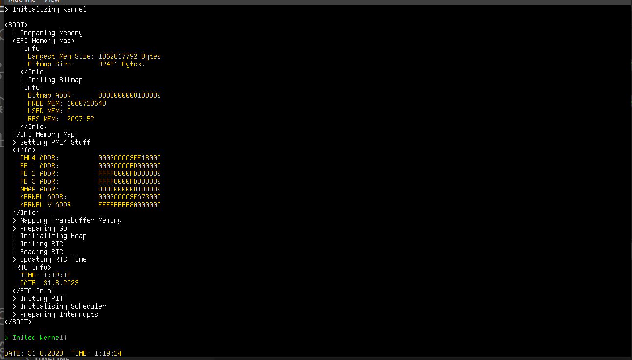부트 스크린 예