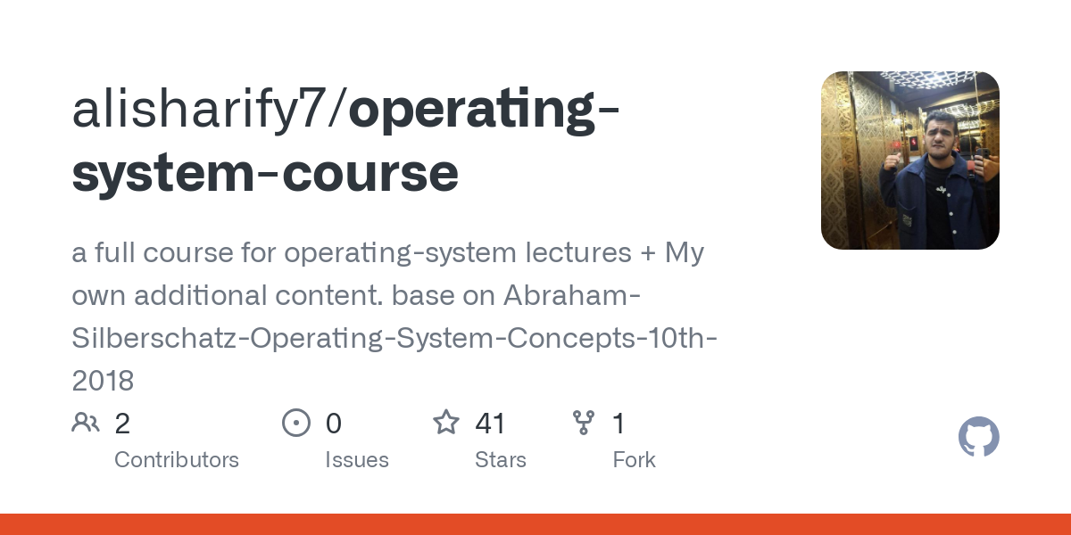 operating system course