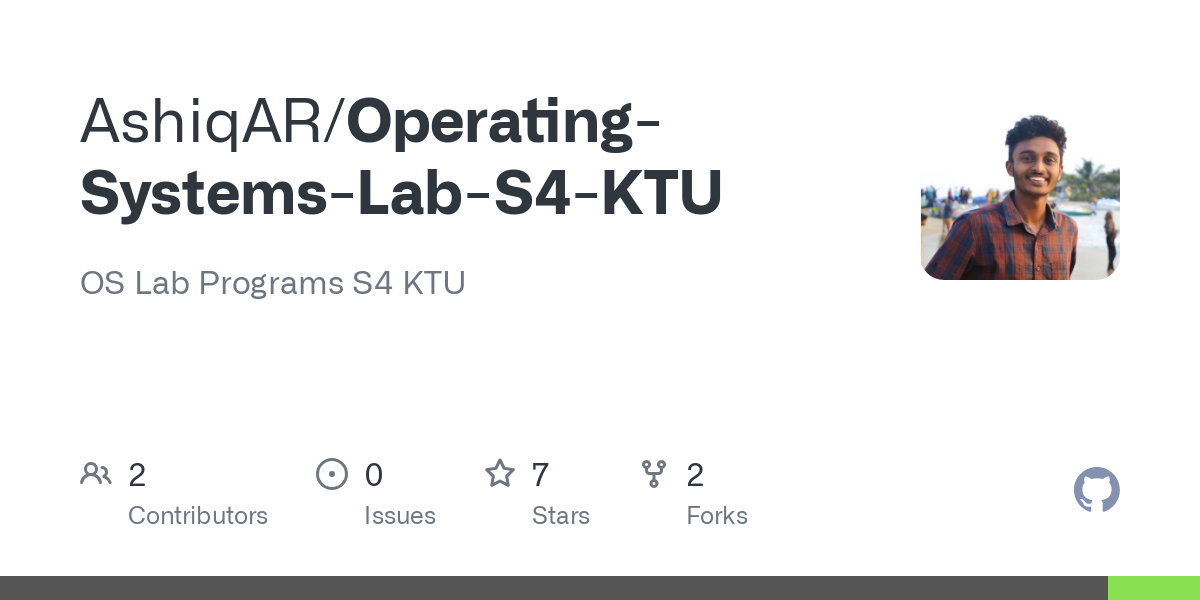 Operating Systems Lab S4 KTU