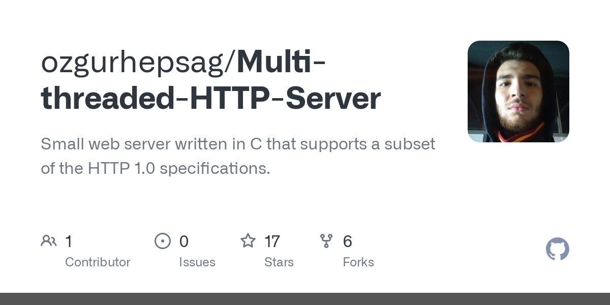 Multi threaded HTTP Server