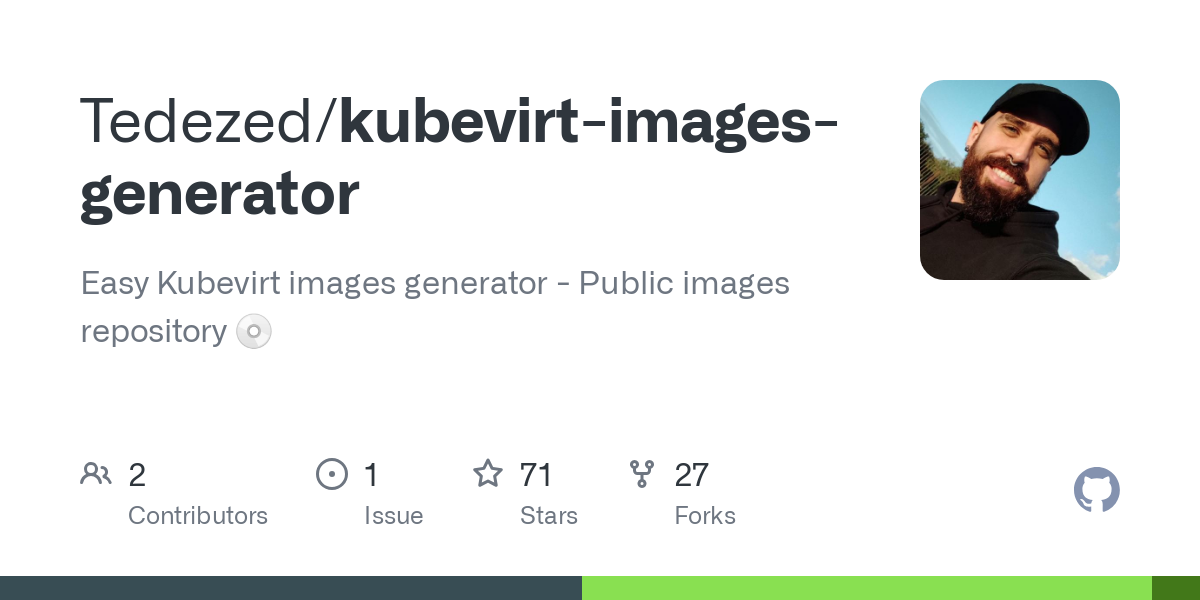 kubevirt images generator