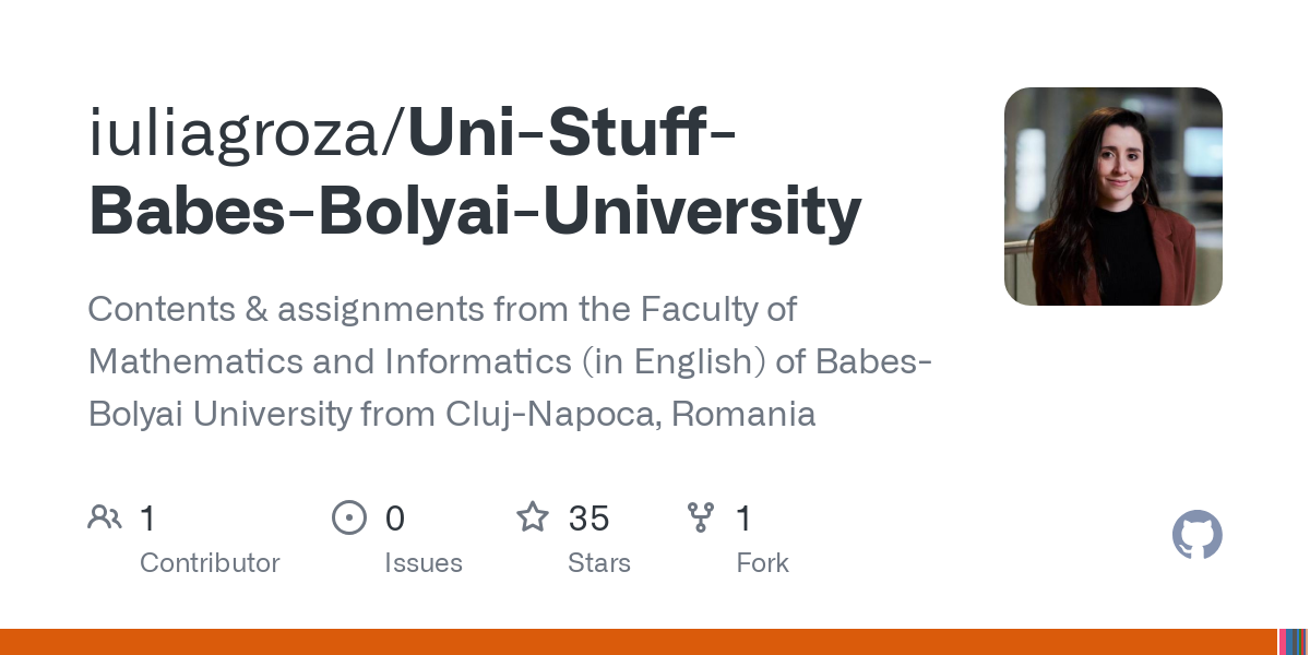 Uni Stuff Babes Bolyai University