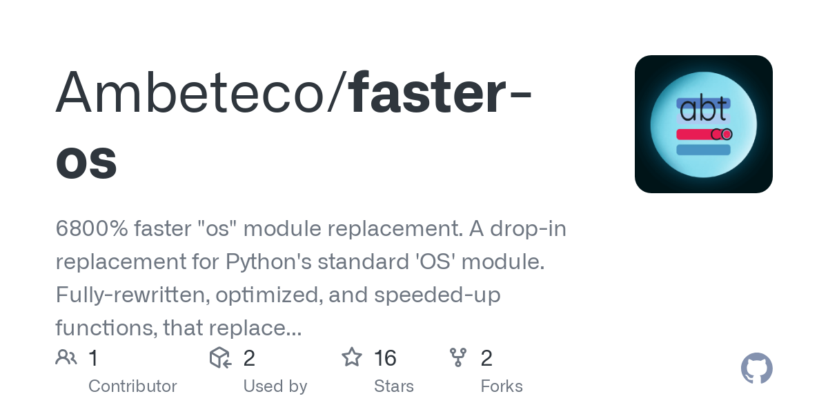 faster os
