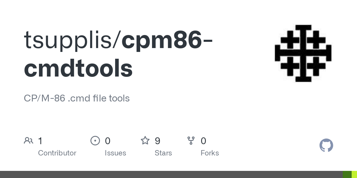 cpm86 cmdtools