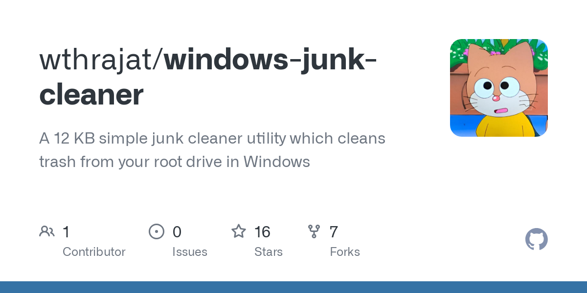 windows junk cleaner
