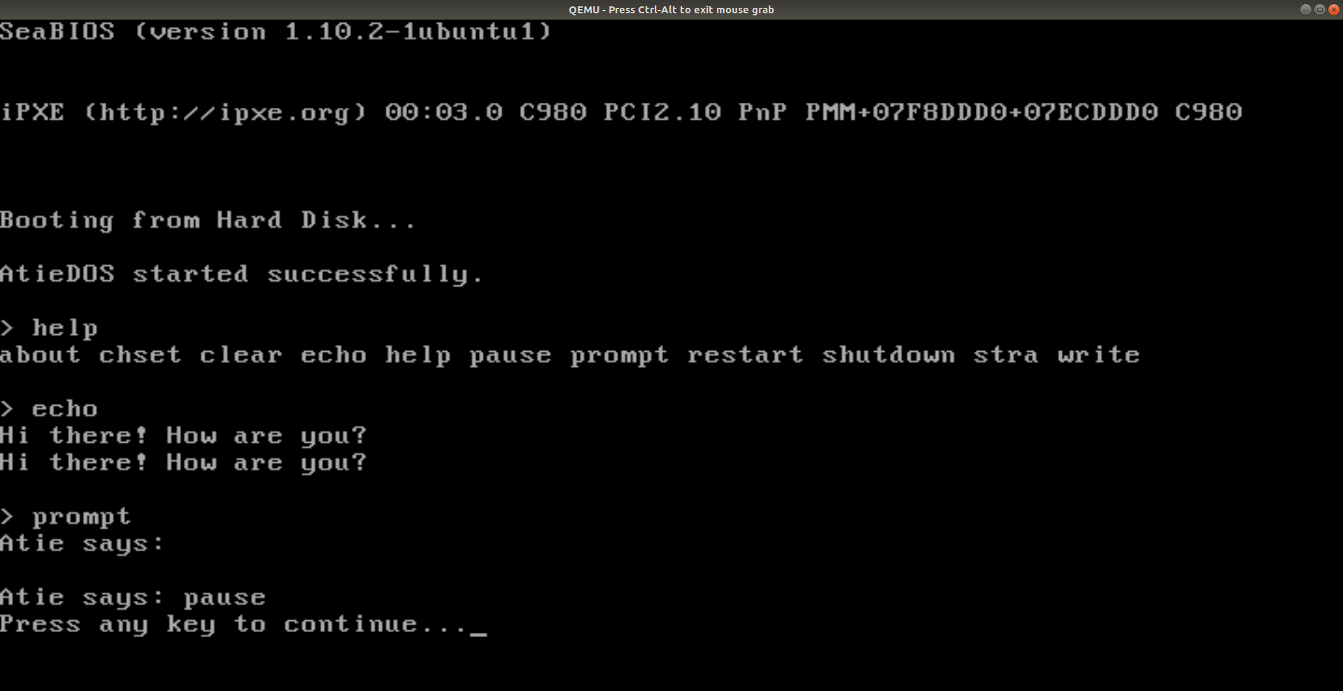 Atiedos 2.10 لقطة شاشة