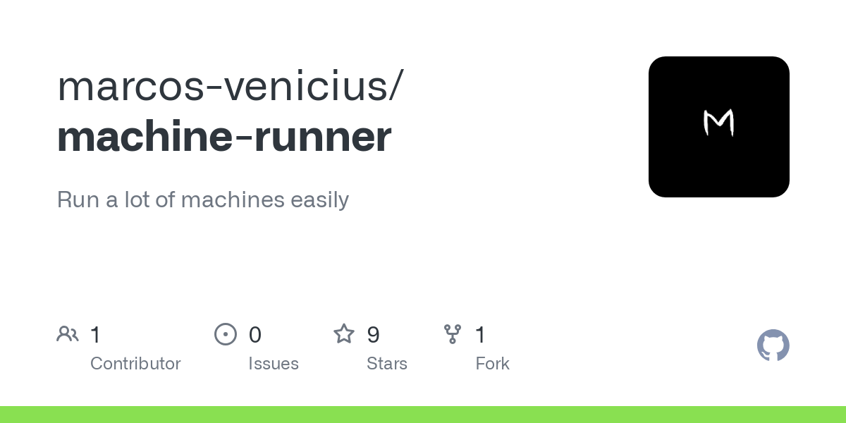 machine runner