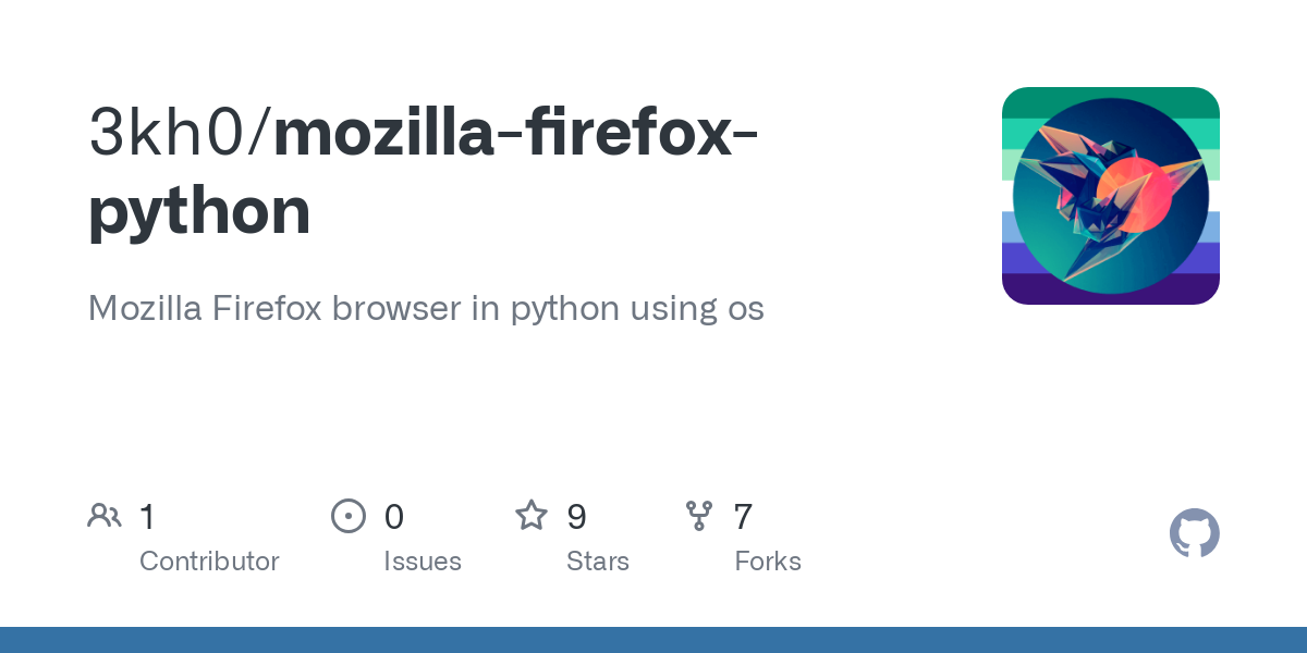 mozilla firefox python