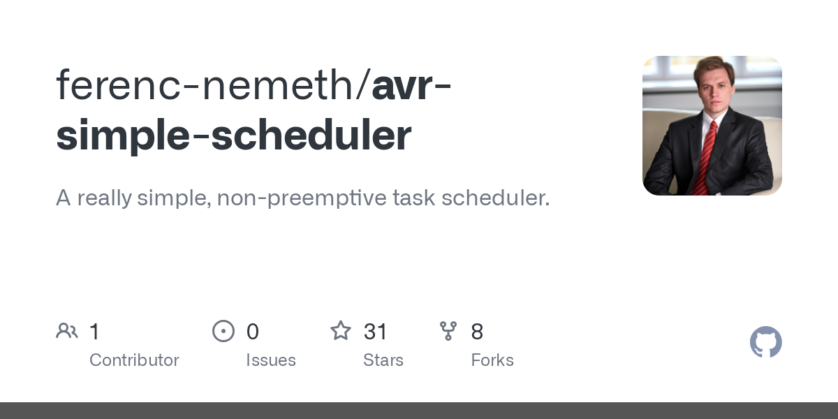 avr simple scheduler