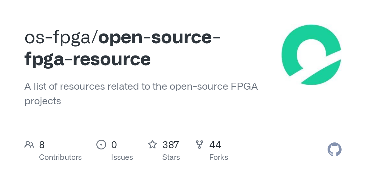 open source fpga resource
