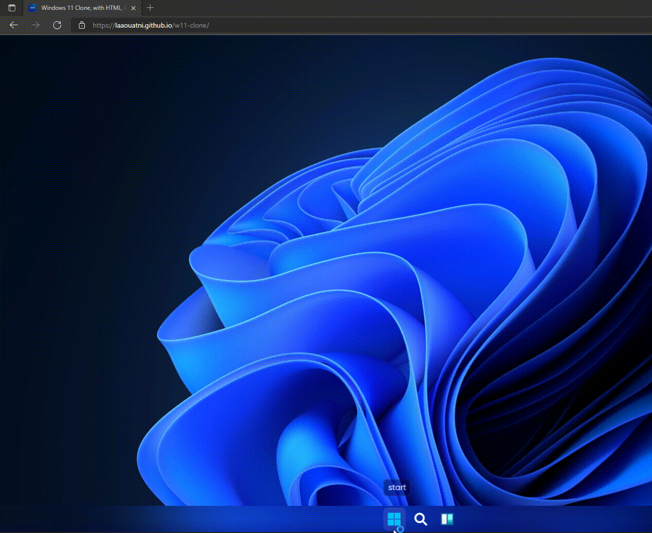 Windows 11 START MENAN