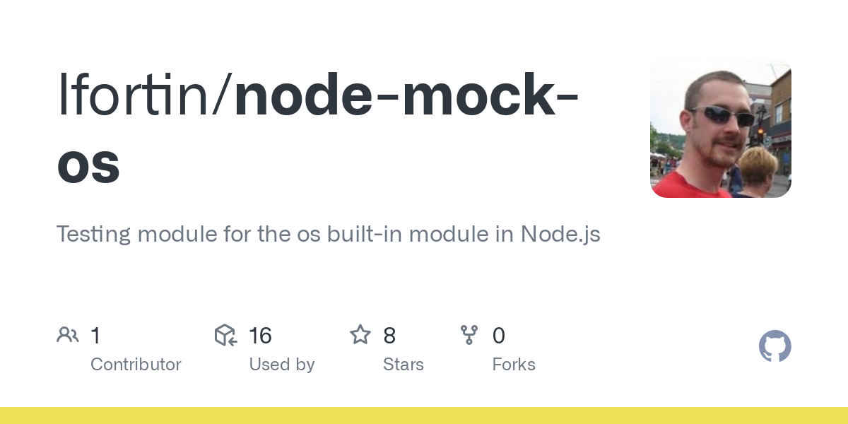 node mock os