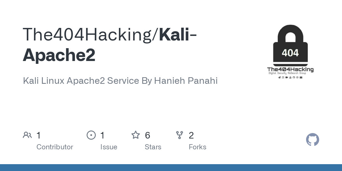 Kali Apache2