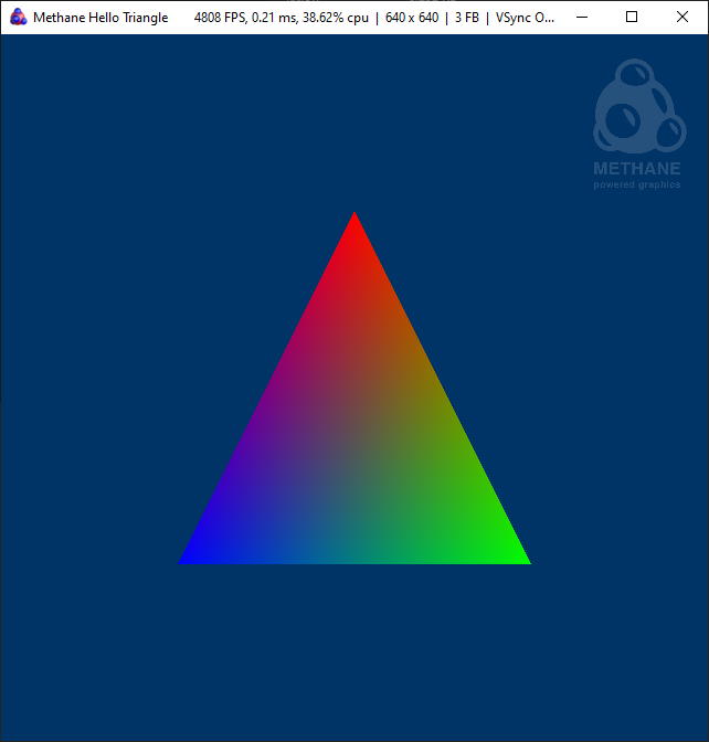 Hello Triangle Windows