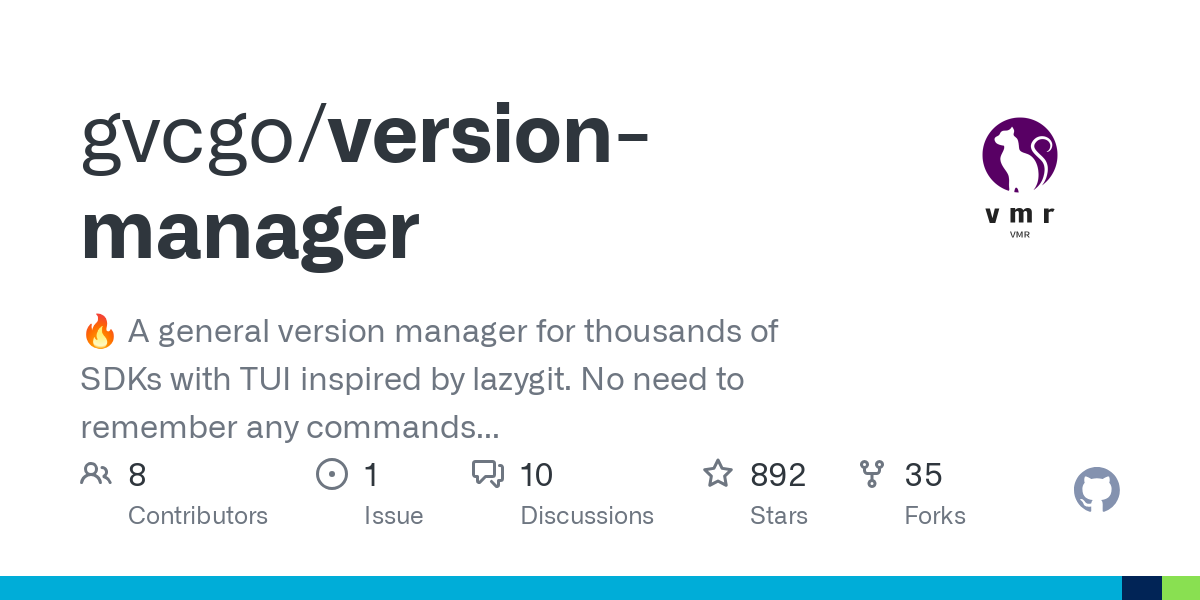 version manager