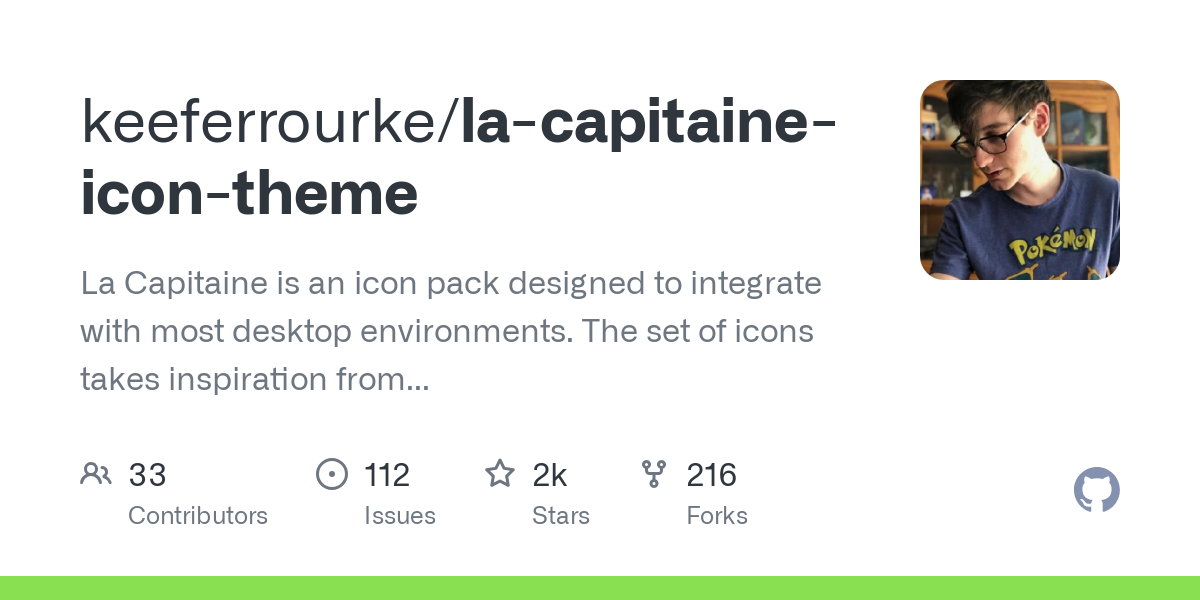 la capitaine icon theme