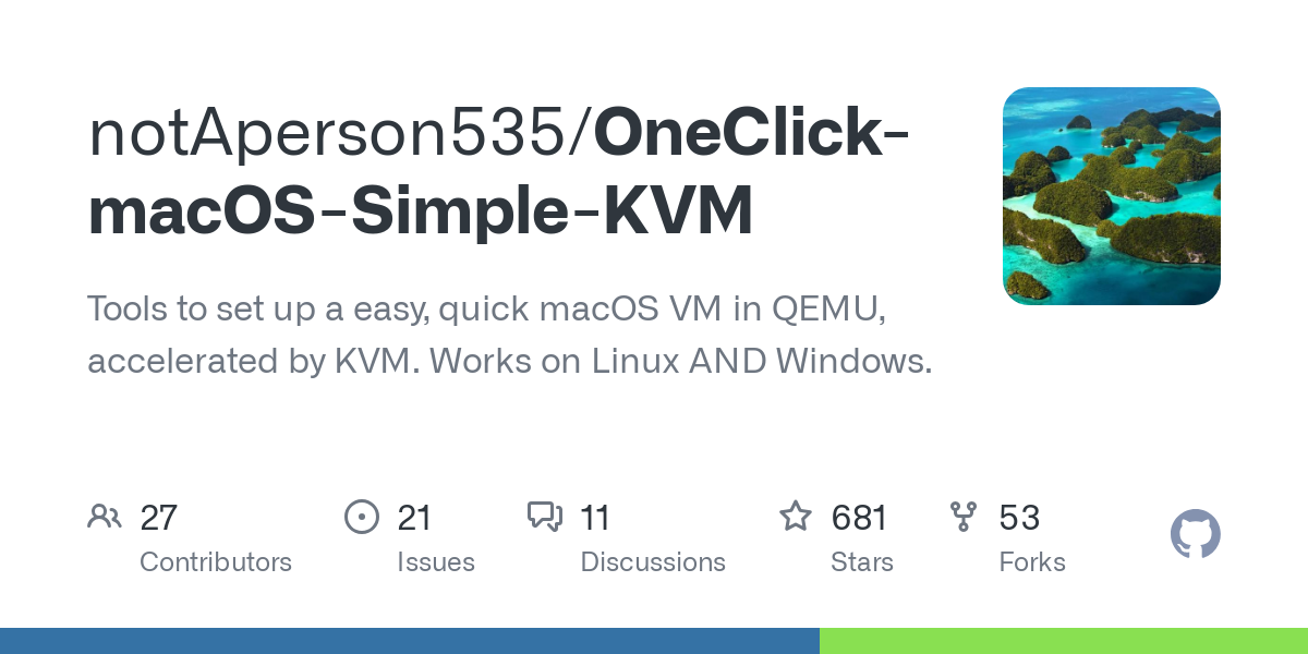 OneClick macOS Simple KVM