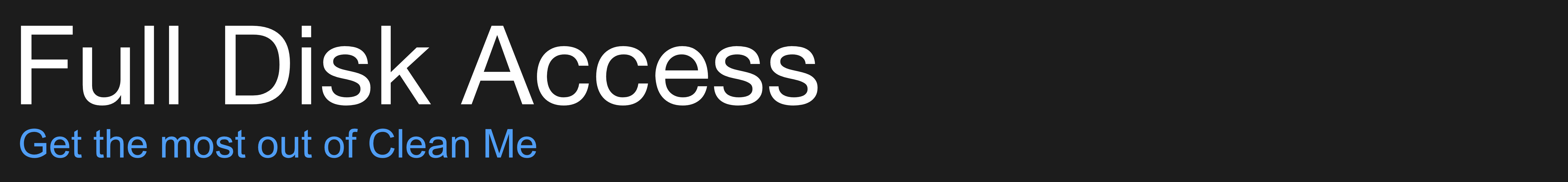 전체 디스크 액세스