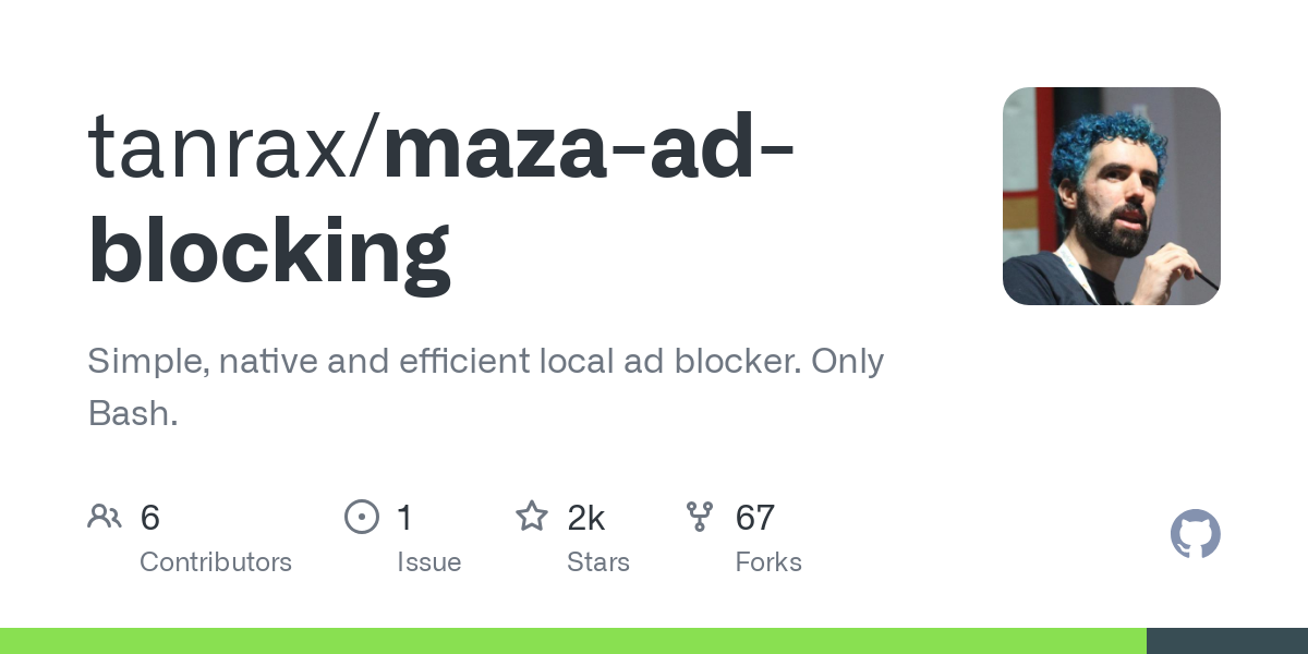 maza ad blocking