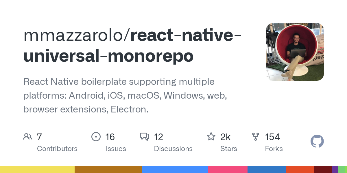 react native universal monorepo