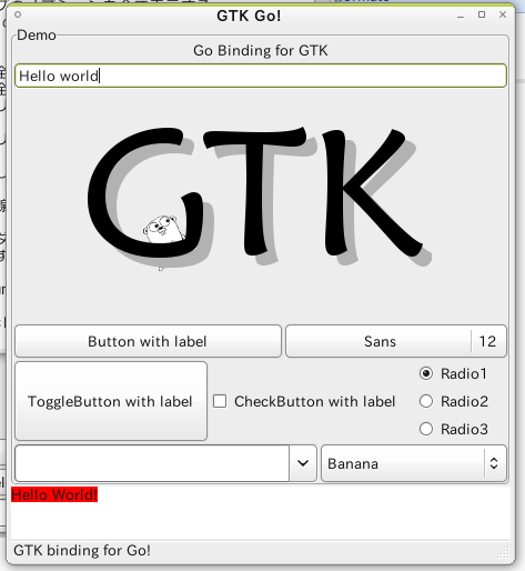 Geh Gtk! Go GTK!