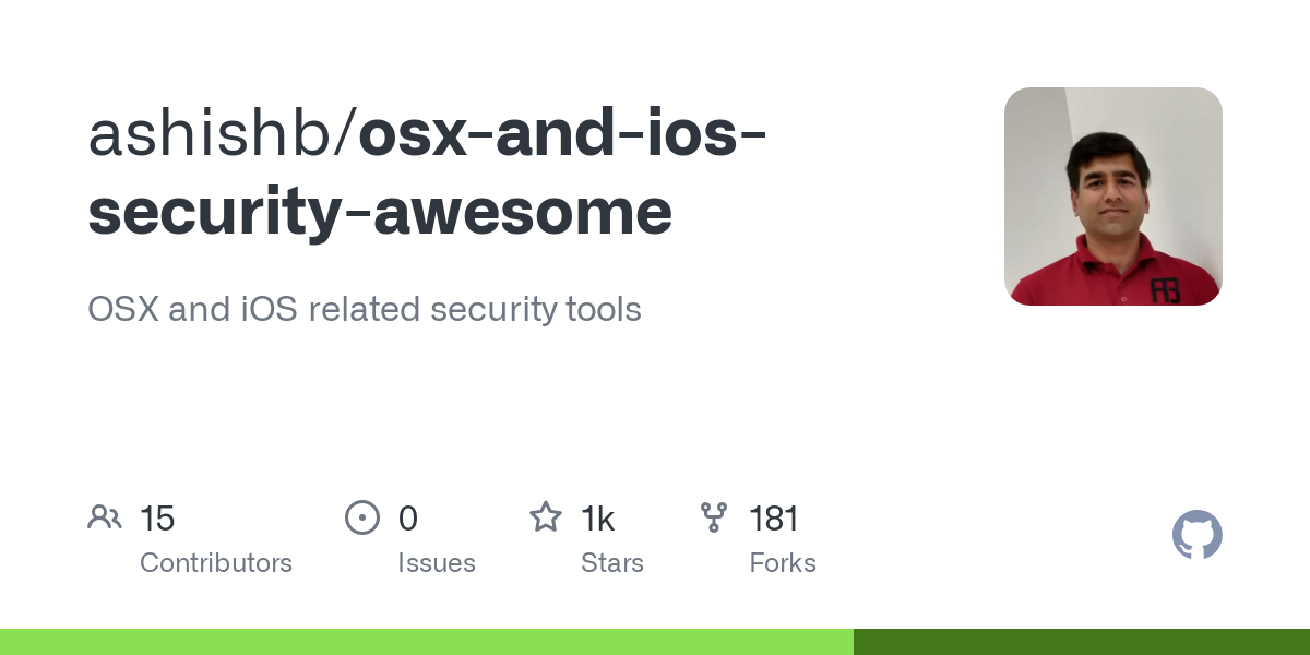 osx and ios security awesome