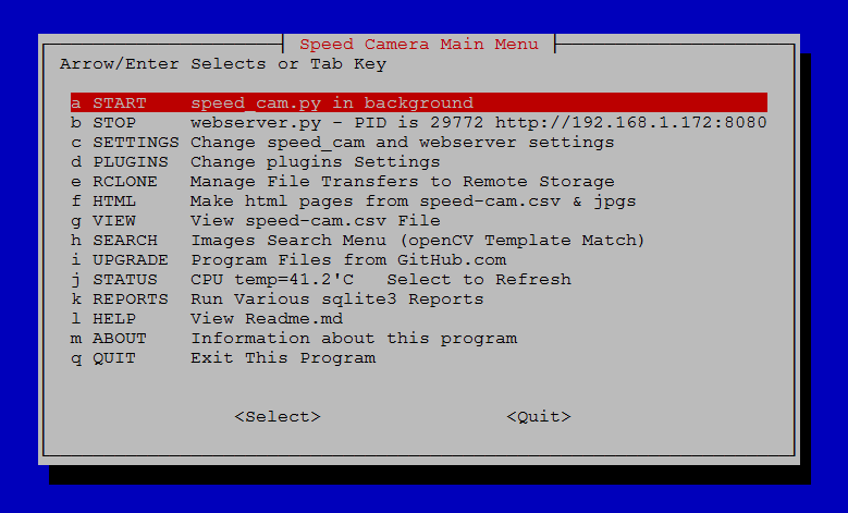 قائمة Menubox الرئيسية