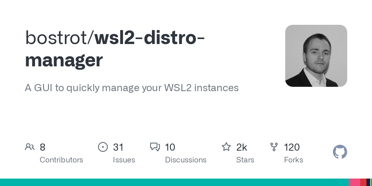 wsl2 distro manager