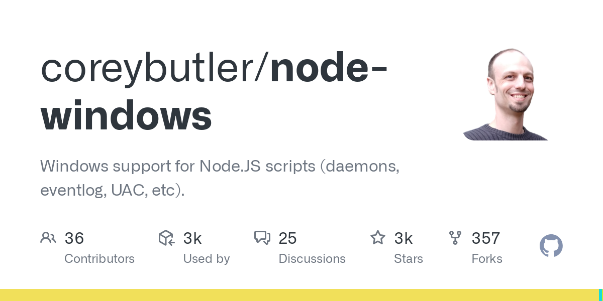 node windows