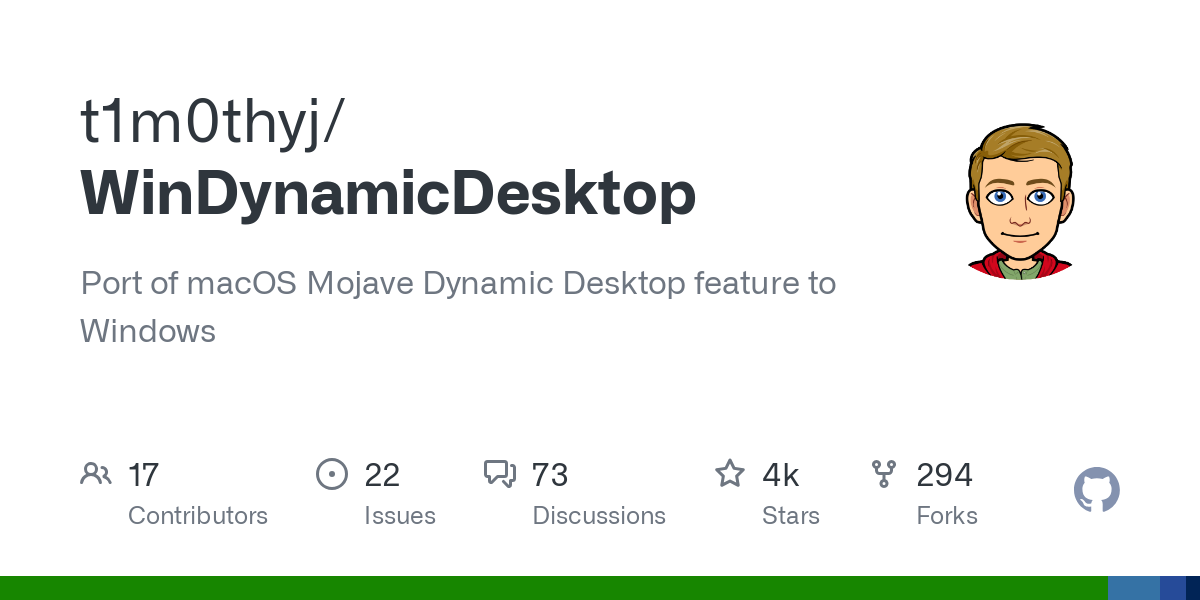 WinDynamicDesktop
