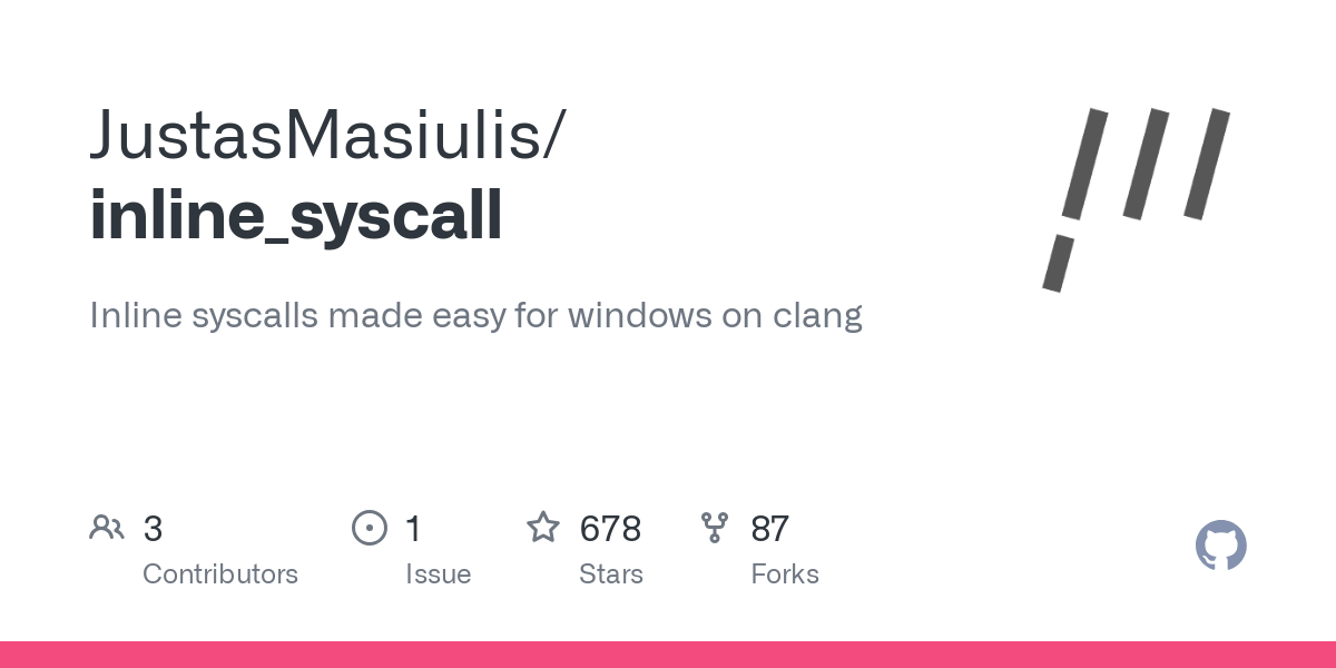 inline_syscall