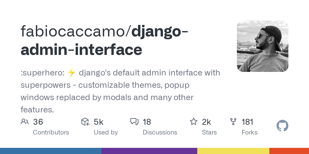 django admin interface