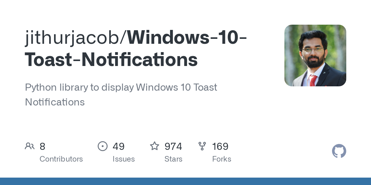 Windows 10 Toast Notifications