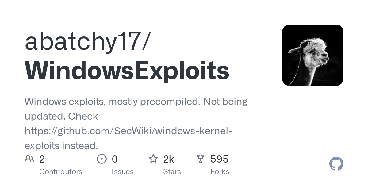 WindowsExploits