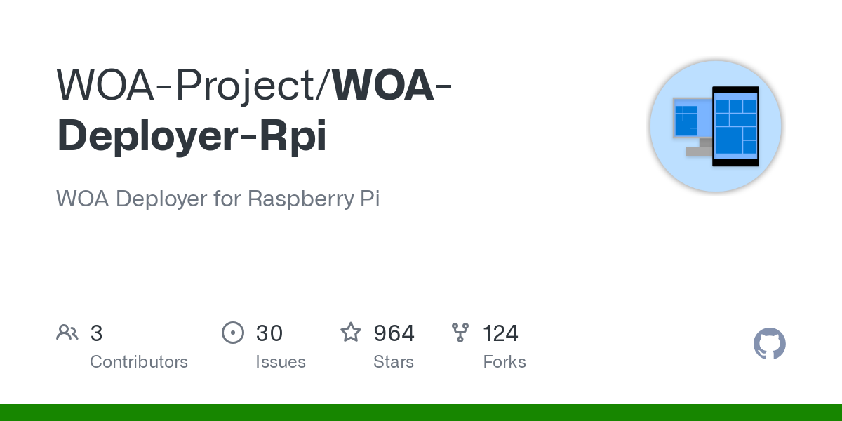 WOA Deployer Rpi