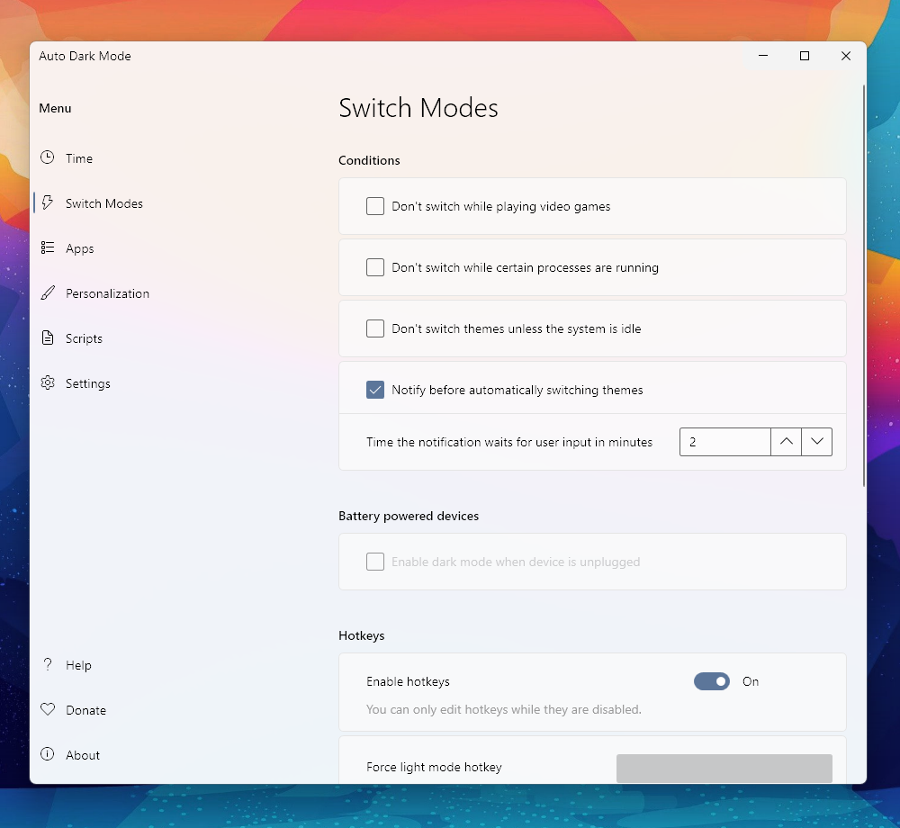 앱 페이지를 보여주는 스크린 샷