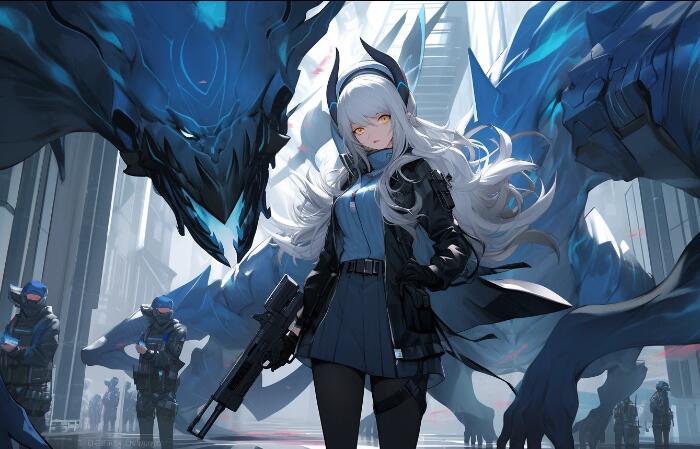 游戏人物 AI绘画 (2)二次元