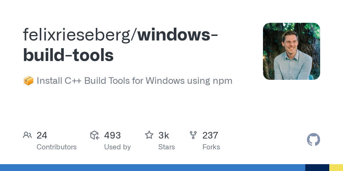 windows build tools