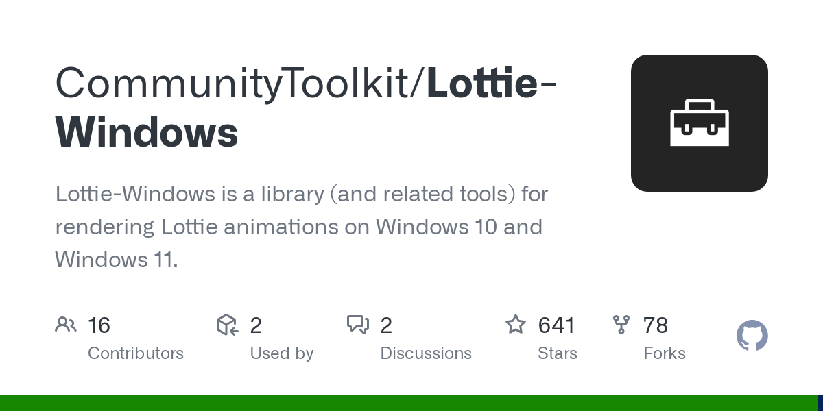 Lottie Windows