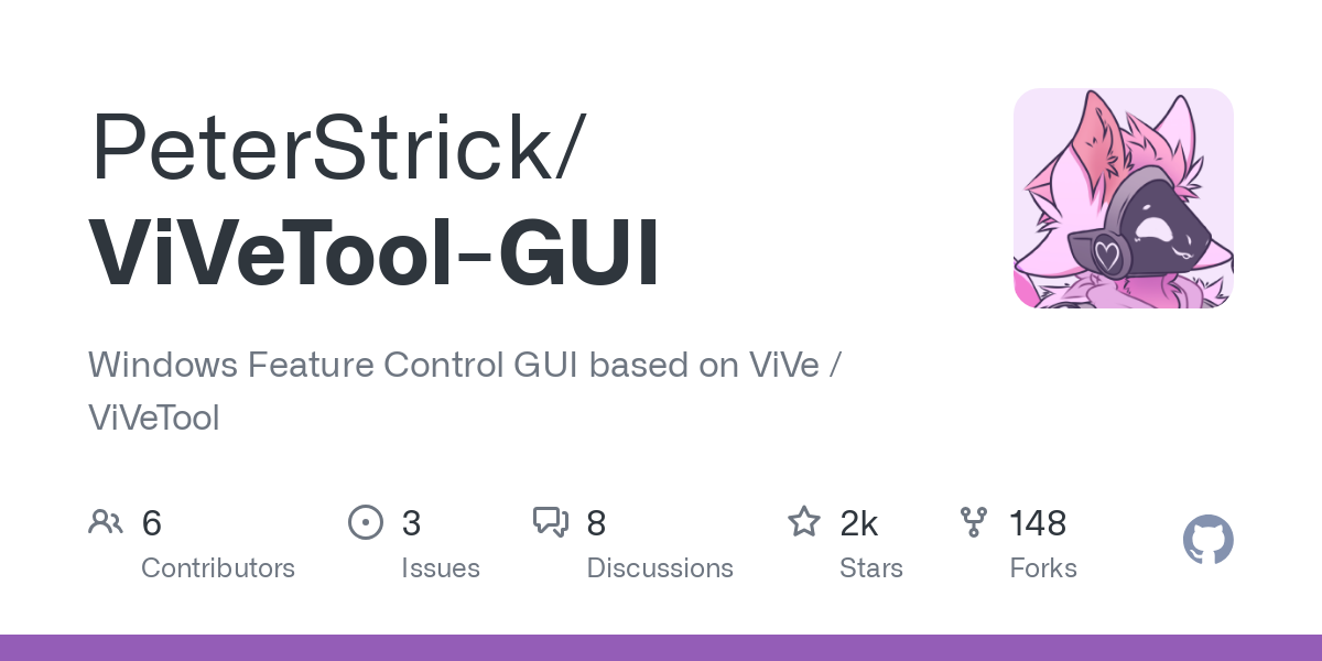 ViVeTool GUI
