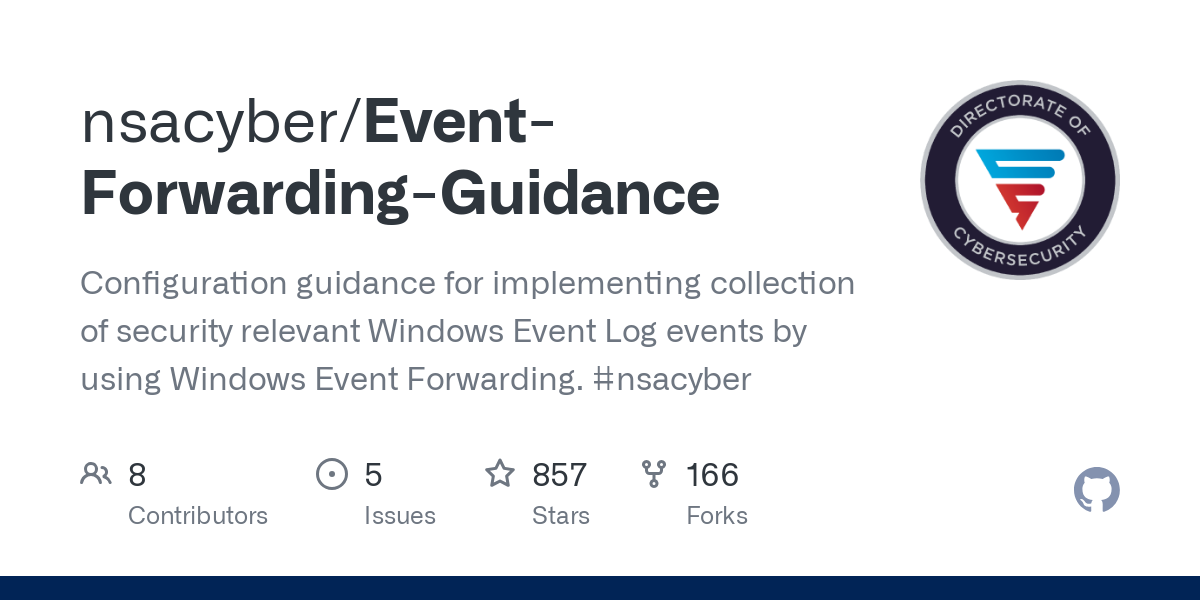 Event Forwarding Guidance