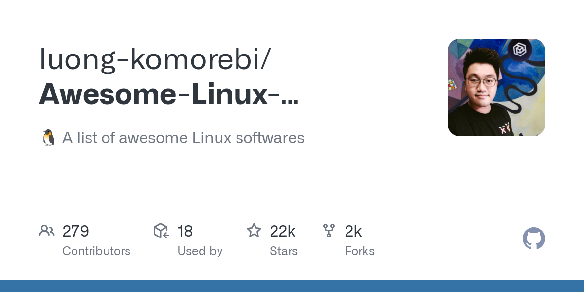 Awesome Linux Software