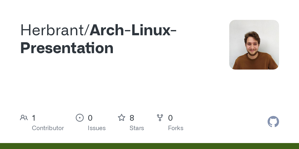 Arch Linux Presentation