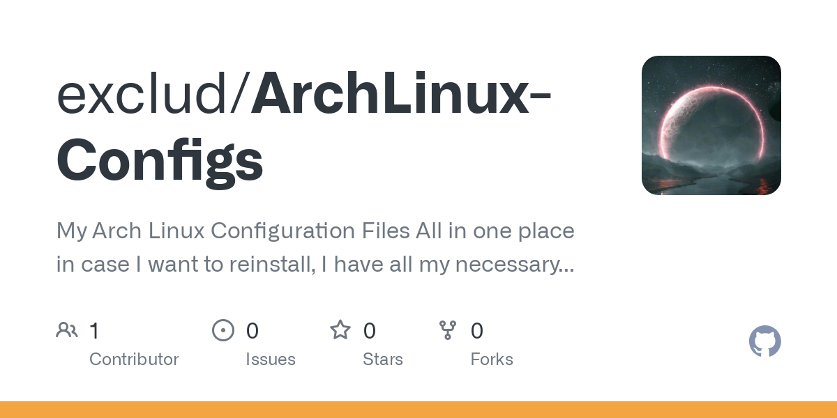 ArchLinux Configs