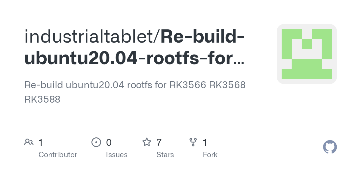 Re build ubuntu20.04 rootfs for RK3566 RK3568 RK3588