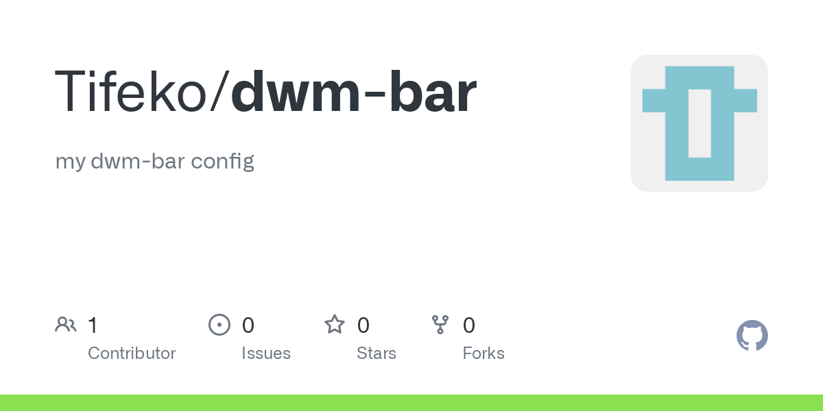 dwm bar