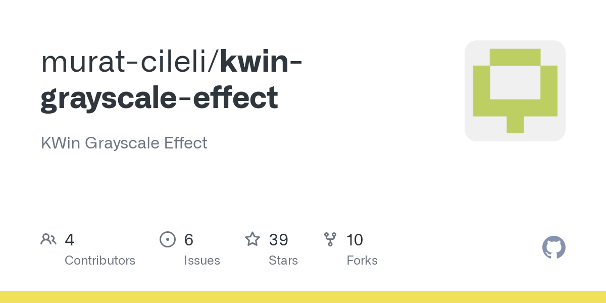 kwin grayscale effect