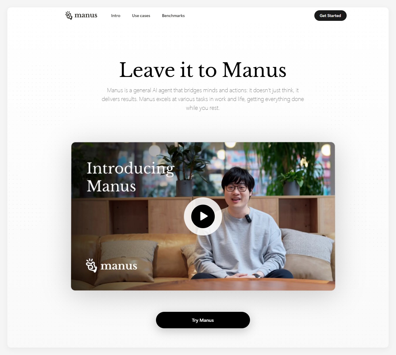 Manus AI Agent: รู้จักกันในนามตัวแทน AI Universal AI คนแรกของโลก - บทความ AI