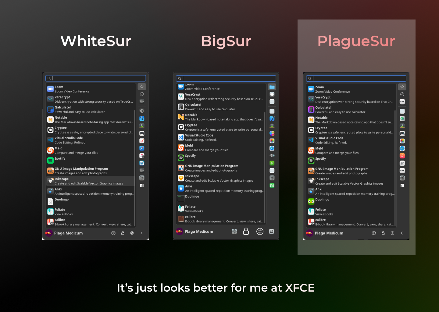 더 나은 XFCE